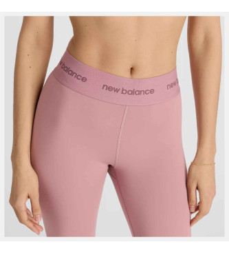 New Balance Legging sportivo elegante a vita alta 25 Rosa