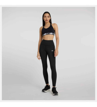 New Balance Stijlvolle legging met hoge taille 27 zwart