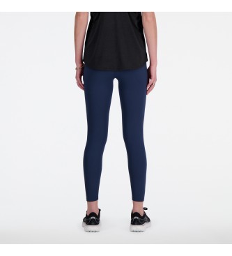 New Balance Leggings med hg midja Harmony 25 marinbl