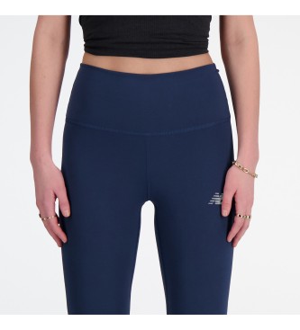 New Balance Leggings med hg midja Harmony 25 marinbl