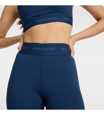 New Balance NB Sleek Sport-Leggings mit hoher Taille 25 navy