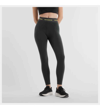 New Balance Sleek Sportlegging med hg midja 25 svart