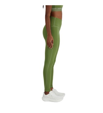 New Balance Legging elegante de talle alto 27 verde