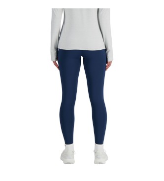 New Balance Legging elegante tascabile a vita alta 27 Navy