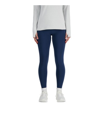 New Balance Leggings Sleek Pocket hochtailliert 27 navy