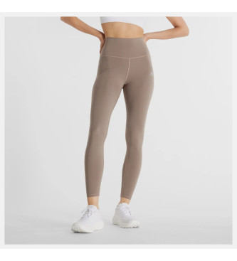 New Balance Hjtaljede leggings Harmony 25 taupe