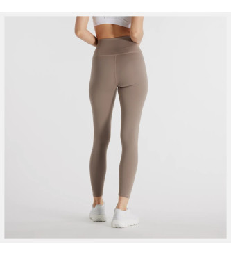 New Balance Leggings med hg midja Harmony 25 taupe