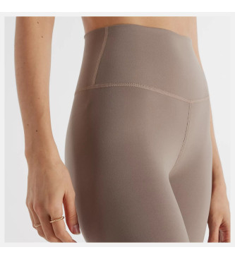 New Balance Hjtaljede leggings Harmony 25 taupe