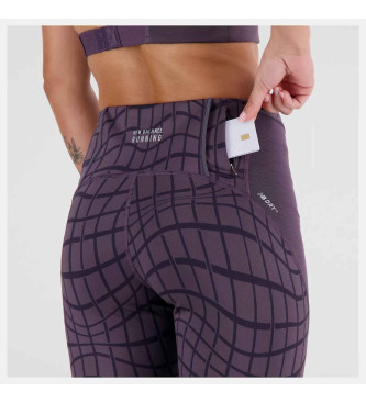 New Balance Legging Impact Run lila