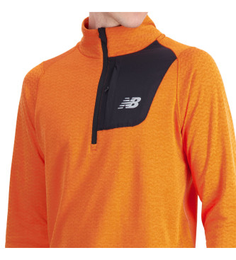 New Balance Heat Grid T-shirt oranje