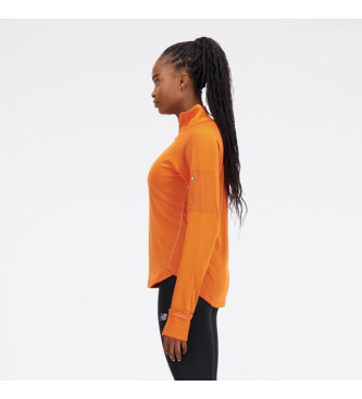 New Balance Heat Grid sweatshirt oranje