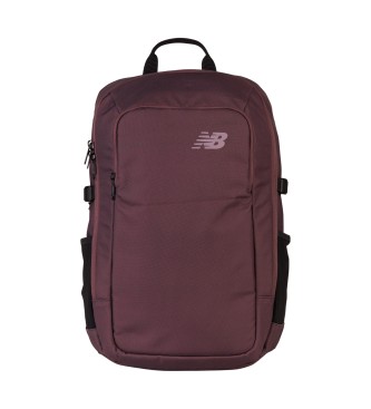 New Balance Mochila com logtipo cor de vinho