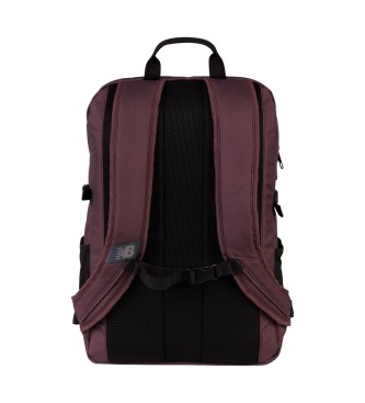 New Balance Mochila com logtipo cor de vinho