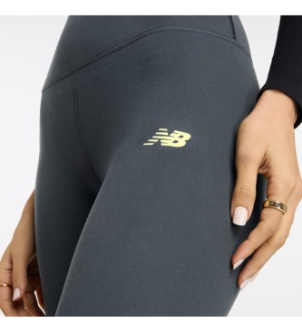 New Balance Legginsy Harmony High Rise 27 szary