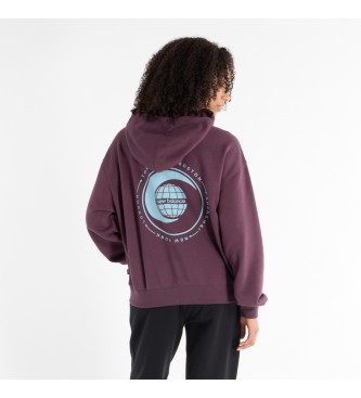 New Balance French Terry Oversized Globe sweatshirt lila