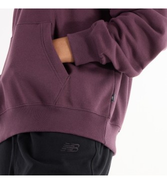 New Balance Sweat-shirt French Terry Oversized Globe violet