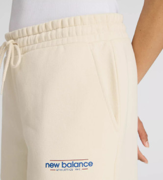 New Balance Pantalon en molleton beige, rinvent en beige