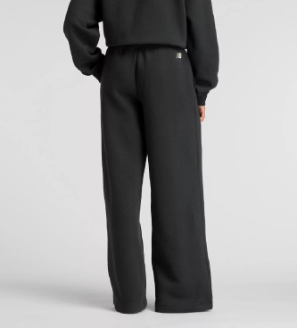 New Balance Pantalon large en polaire rinvent noir