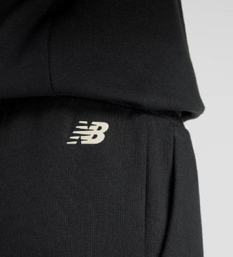 New Balance Pantalon large en polaire rinvent noir