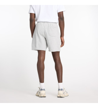 New Balance Pantaloncini Sport Essentials French Terry 7 Grigi