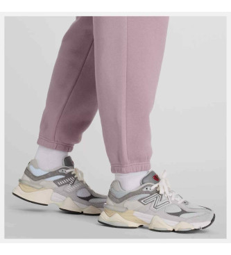 New Balance Joggingbukser i grafisk fleece, pink