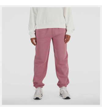 New Balance Icon Collegiate Jogginghose rosa