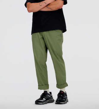 New Balance Pantalon droit en serg 30 vert