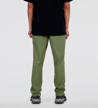 New Balance Spodnie Straight Twill 30 zielone
