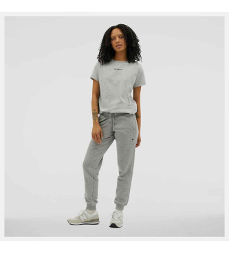 New Balance Pantaln Small logo gris