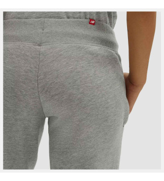 New Balance Pantaln Small logo gris