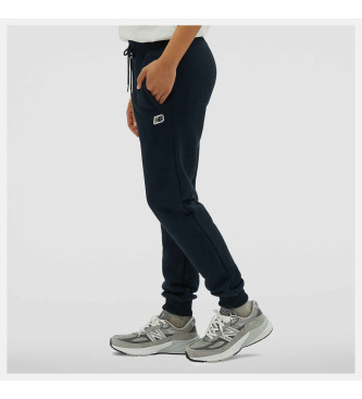 New Balance Pantaloni piccoli con logo blu scuro