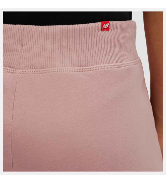 New Balance Broek Klein logo roze