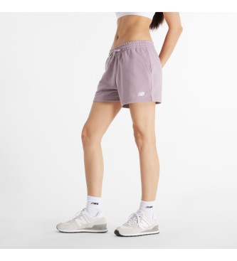 New Balance Francuskie szorty Sport Essentials liliowe