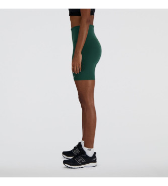 New Balance Harmony short met hoge taille 6 groen