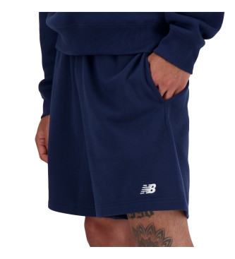 New Balance Sport Essentials Shorts aus franzsischem Frottee 7 navy
