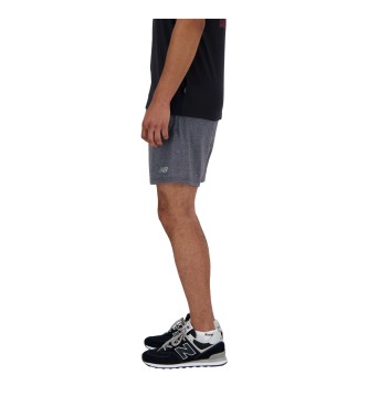 New Balance Pantaloncini sportivi essenziali Heathertech 7 grigi