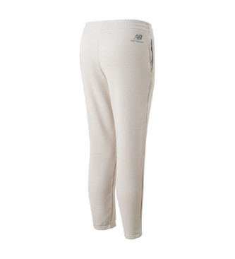 New Balance Essentials Universiteit Fleece Broek beige