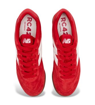 New Balance Sneaker in camoscio RC42 rosso