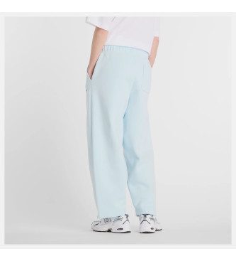New Balance Reimagined Fleece-Fassbeinhose blau
