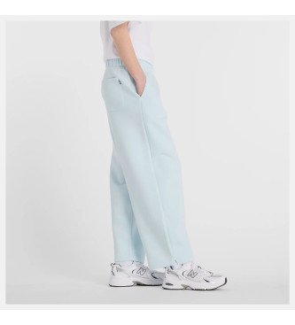 New Balance Reimagined Fleece-Fassbeinhose blau