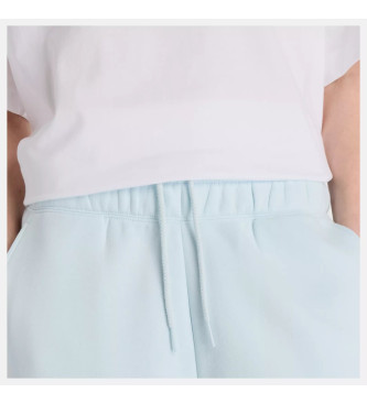 New Balance Reimagined Fleece-Fassbeinhose blau