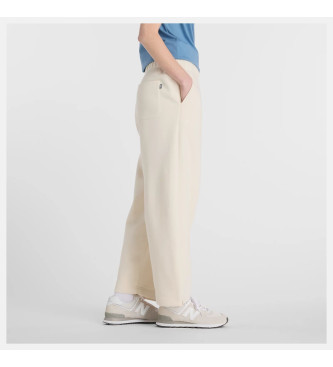 New Balance Reimagined Fleece-Fass-Hose beige