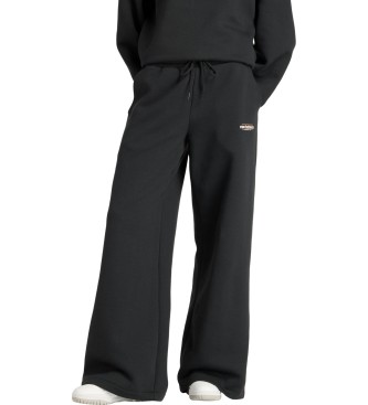 New Balance Reimagined Fleece Wide Leg Pants black