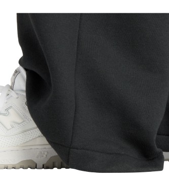 New Balance Reimagined Fleece Wide Leg Pants black