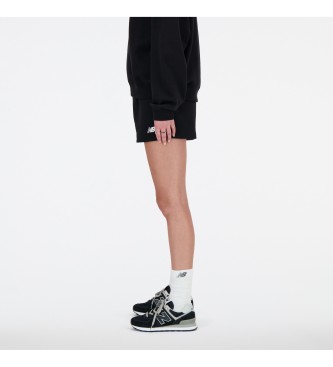 New Balance Sport Essentials shorts i fransk frott svart