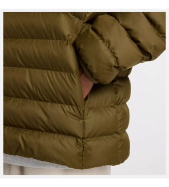 New Balance Sport Essentials Puffer jakna s kapuco zelena