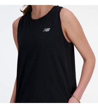 New Balance T-Shirt Sport Essentials Heathertech preta