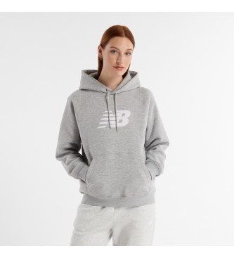 New Balance Bluza Sport Fleece Logo szary