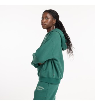 New Balance Grafisk fleece-sweatshirt grn