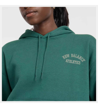 New Balance Sudadera Graphic Fleece verde